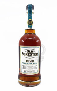 Old Forester 1920 Prohibition Style Bourbon