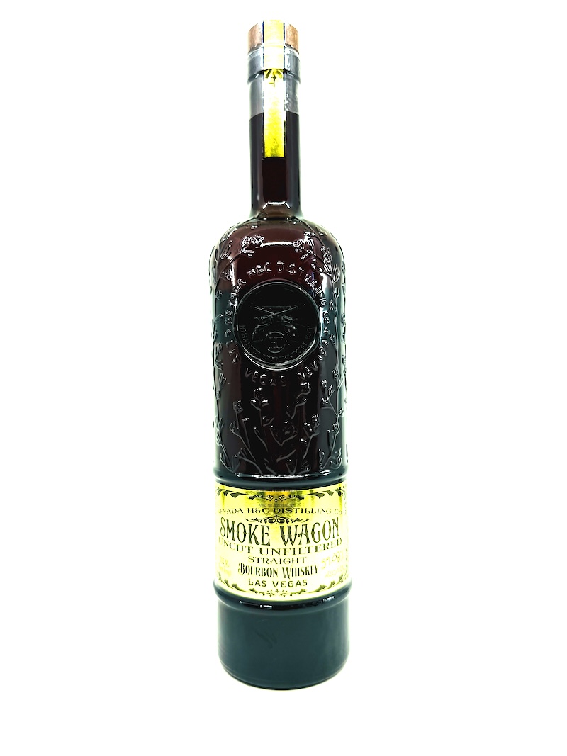 Smoke Wagon Uncut Unfiltered Straight Bourbon Whiskey