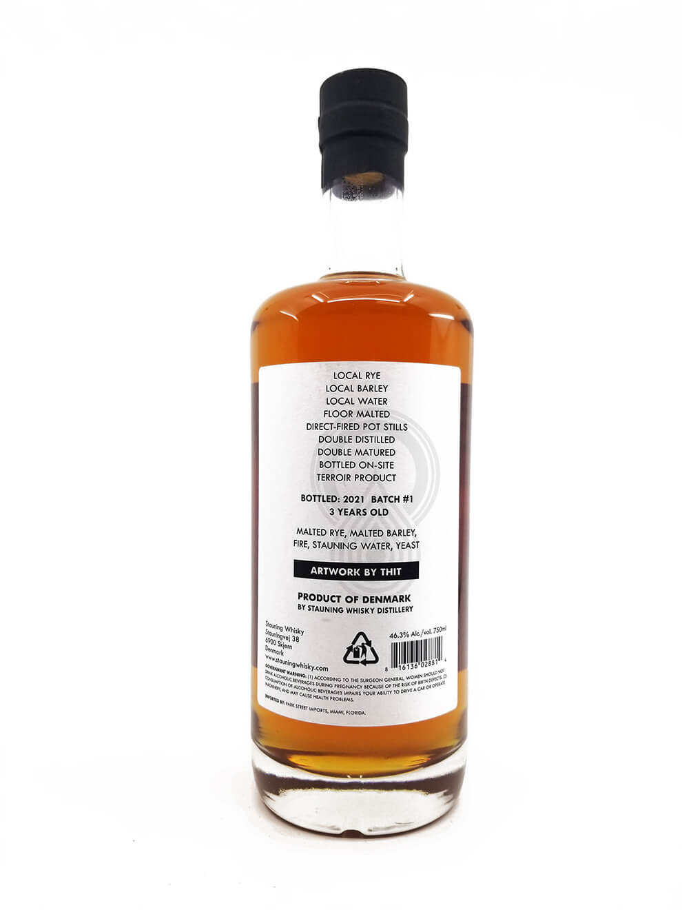 Stauning SMOKE Single Malt Whisky (750mL) 