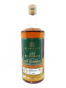 Starlight Distillery Old Rickhouse Huber’s Double Oaked Rye