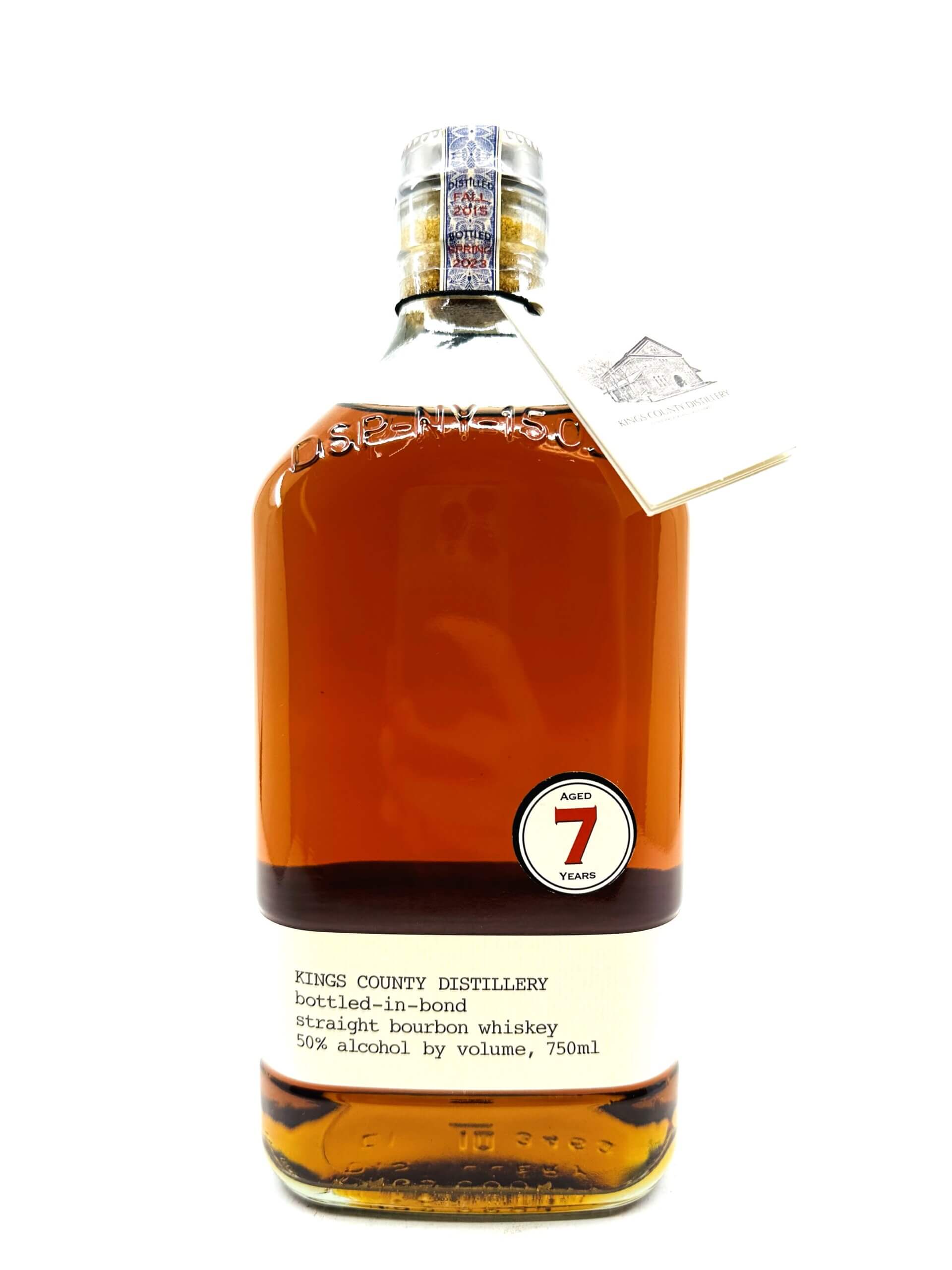 Kings County Distillery Bottled In Bond 7yr Bourbon First Fill Spirits Curate Learn Explore 9659