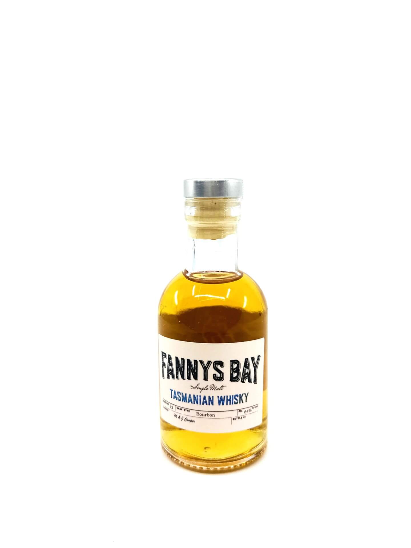 Fannys Bay Tasmanian Single Malt Bourbon Cask, 100mL