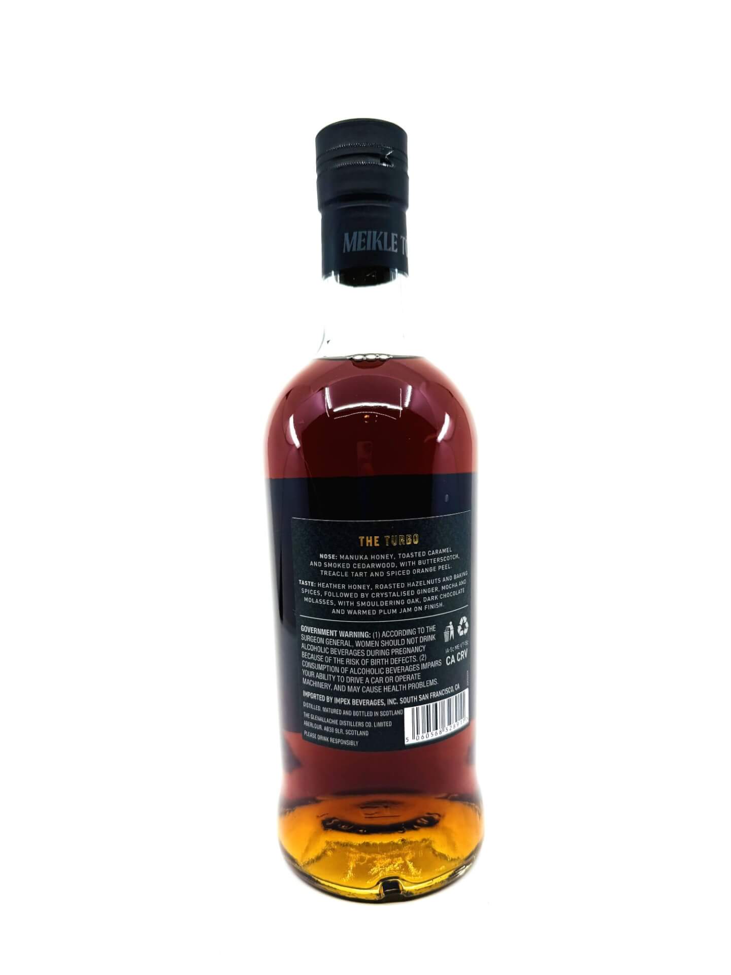 Meikle Toir 'The Turbo' 5YR Peated Single Malt Scotch