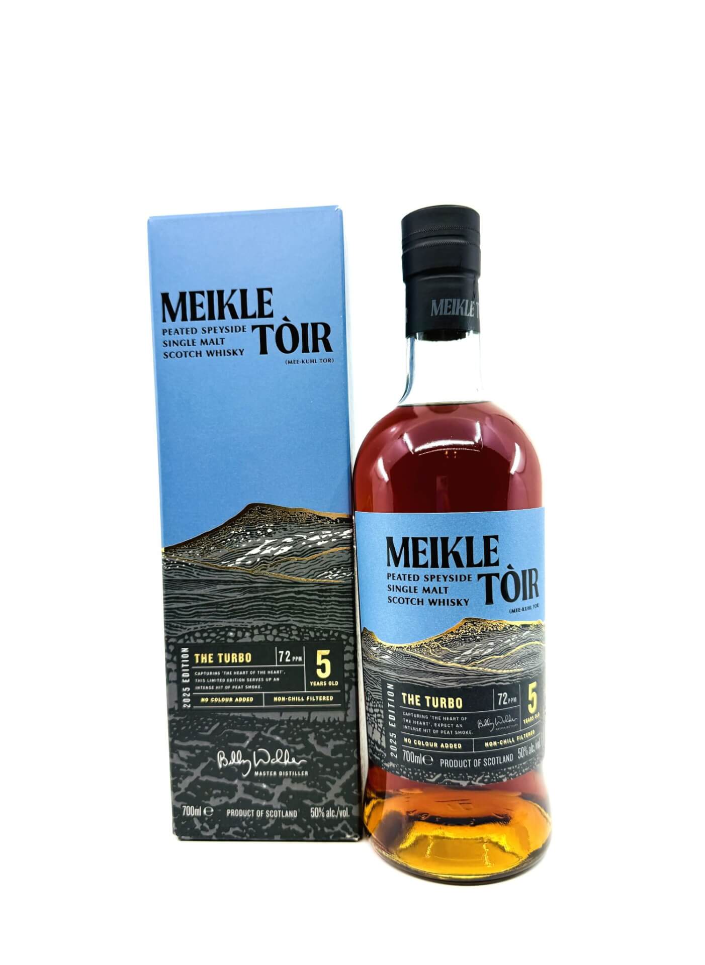 Meikle Toir 'The Turbo' 5YR Peated Single Malt Scotch