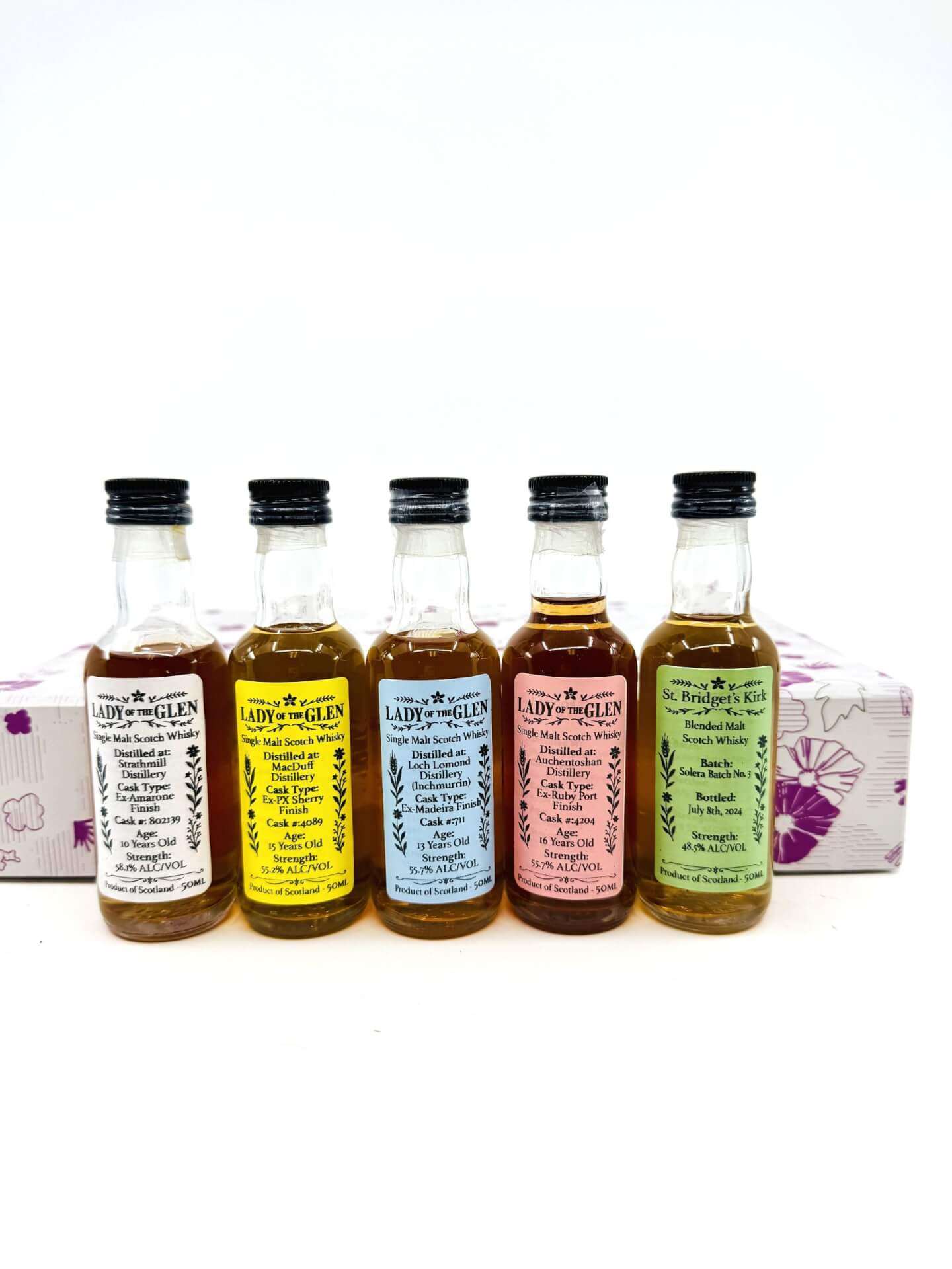 Lady of the Glen Scotch Tasting Kit