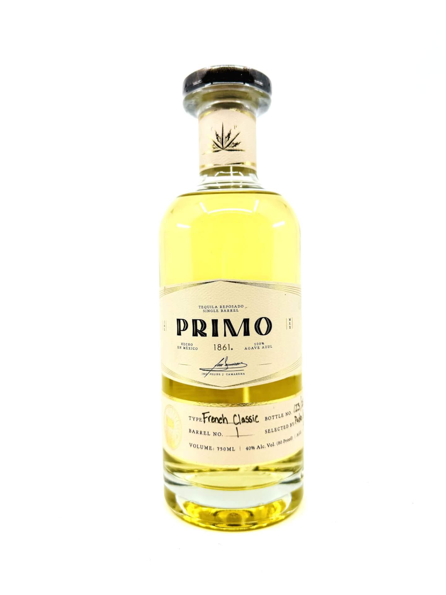Primo Single Barrel Reposado Tequila