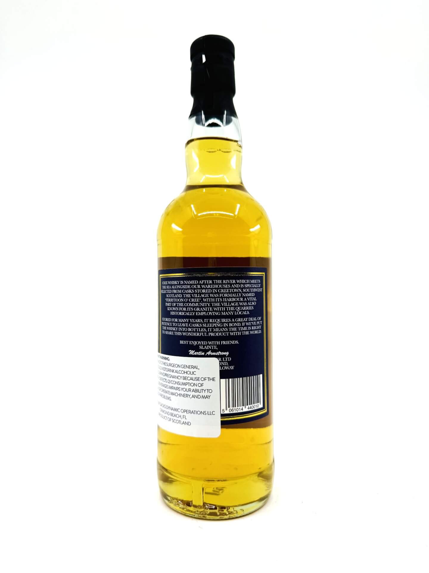 Creetown Distillers 12YR Glen Elgin Single Malt Scotch