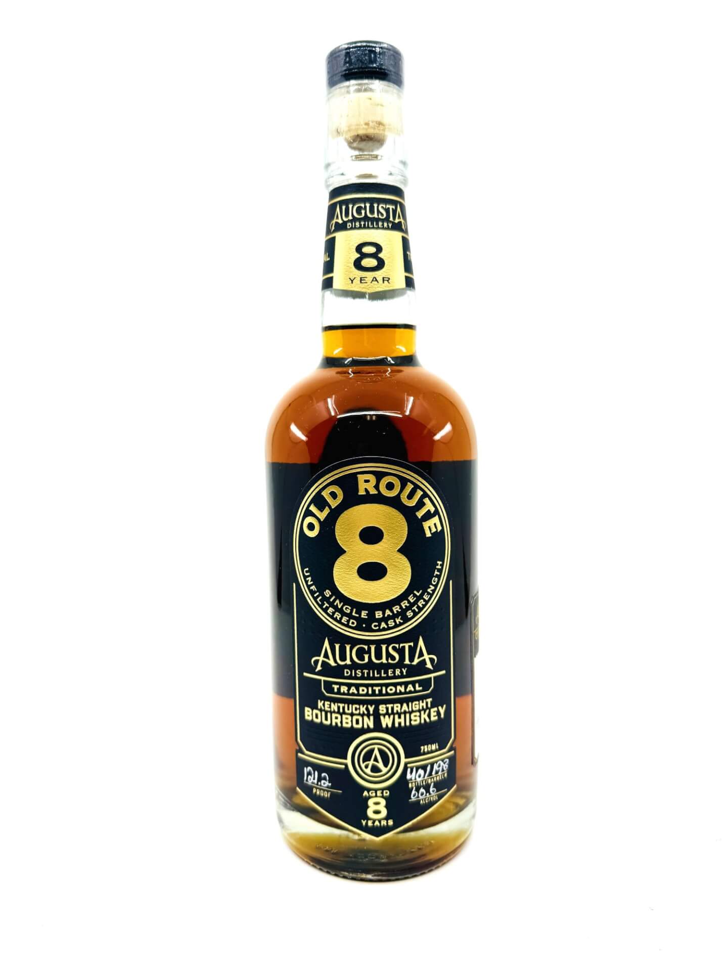 Augusta Distillery 'Old Route 8' 8YR Single Barrel Bourbon - STORE PICK
