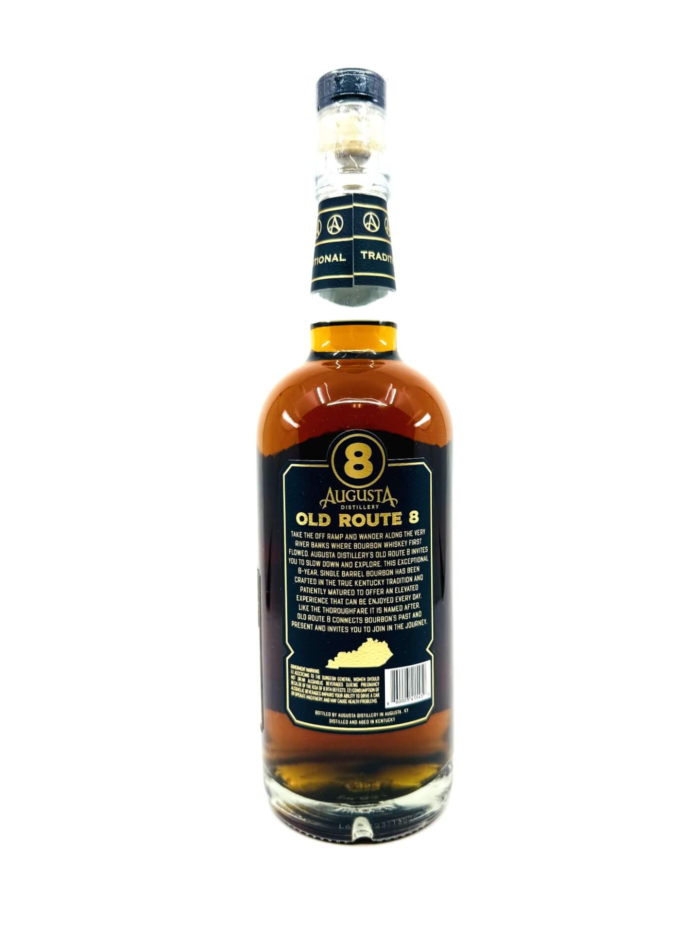 Augusta Distillery 'Old Route 8' 8YR Single Barrel Bourbon - STORE PICK