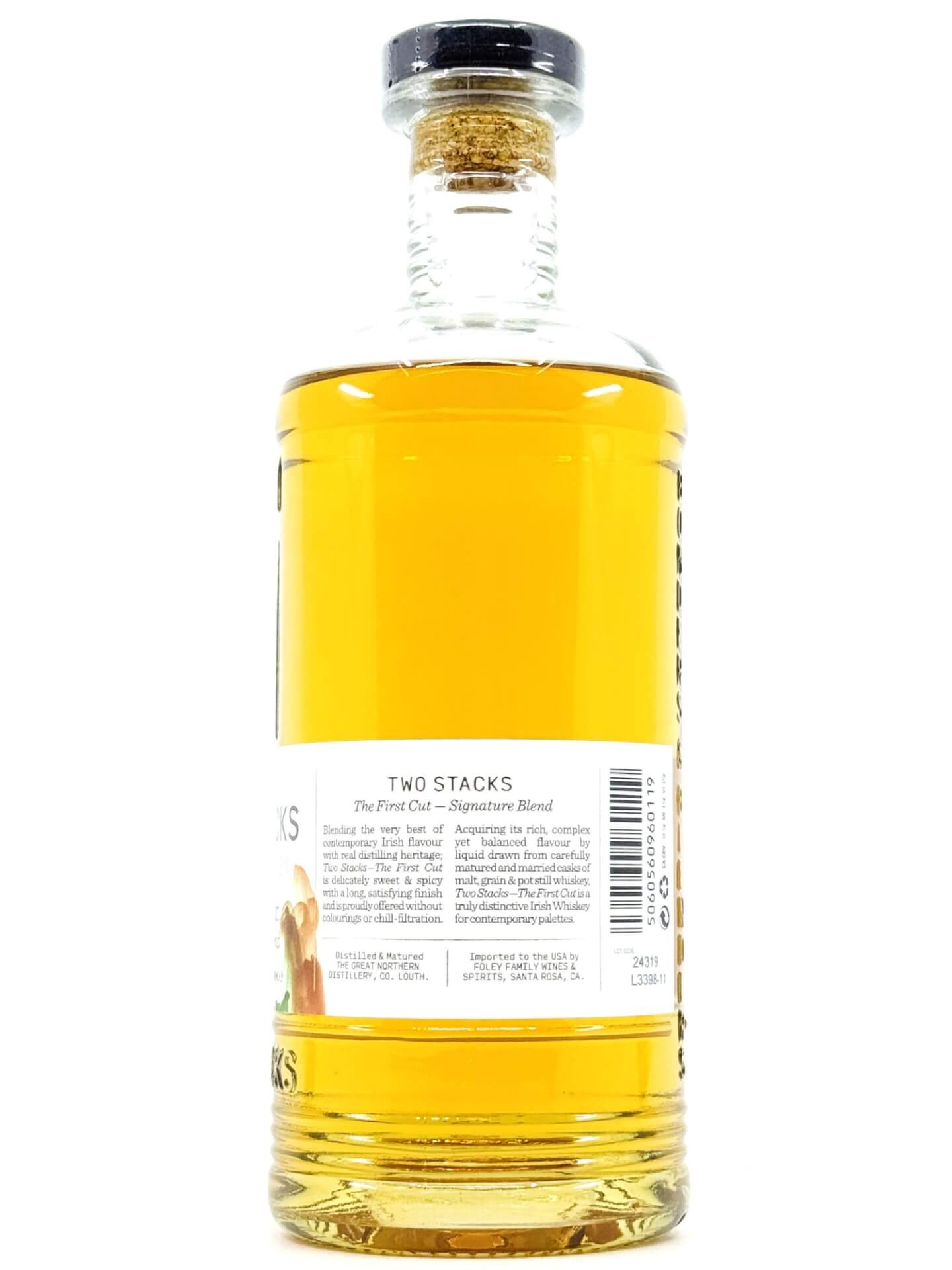 Two Stacks The First Cut Irish Whiskey