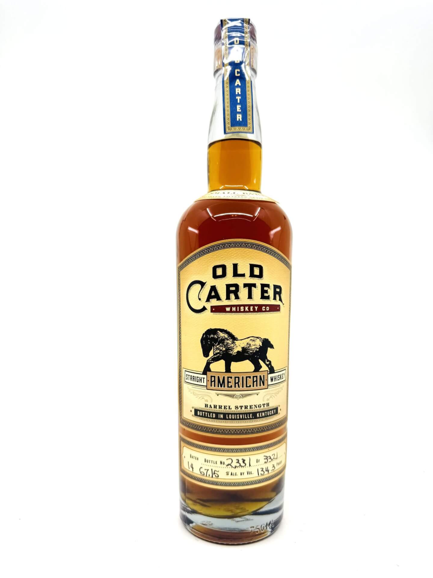 Old Carter American Whiskey Batch 14