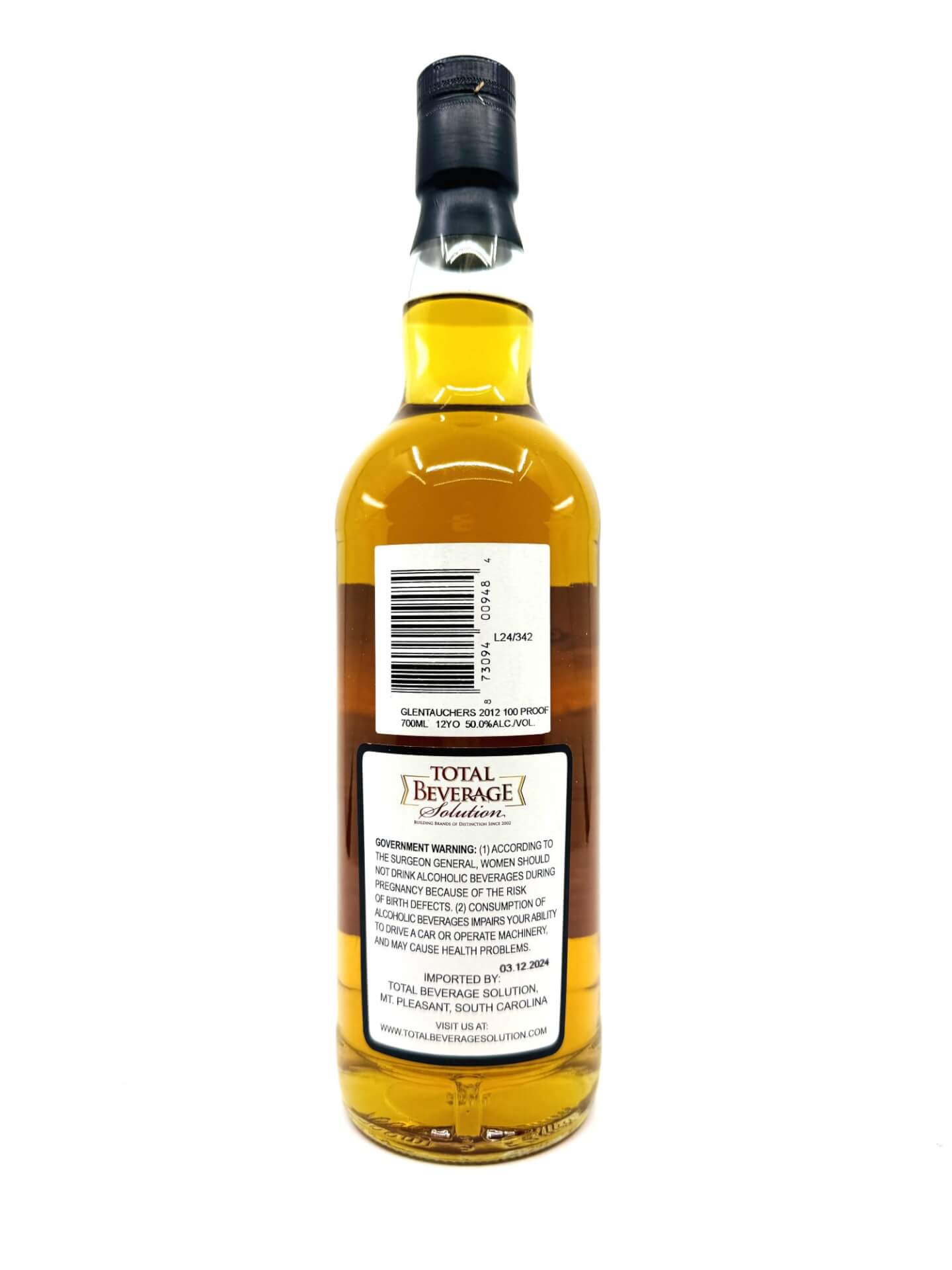 Signatory Vintage Glentauchers 12YR Single Malt Scotch