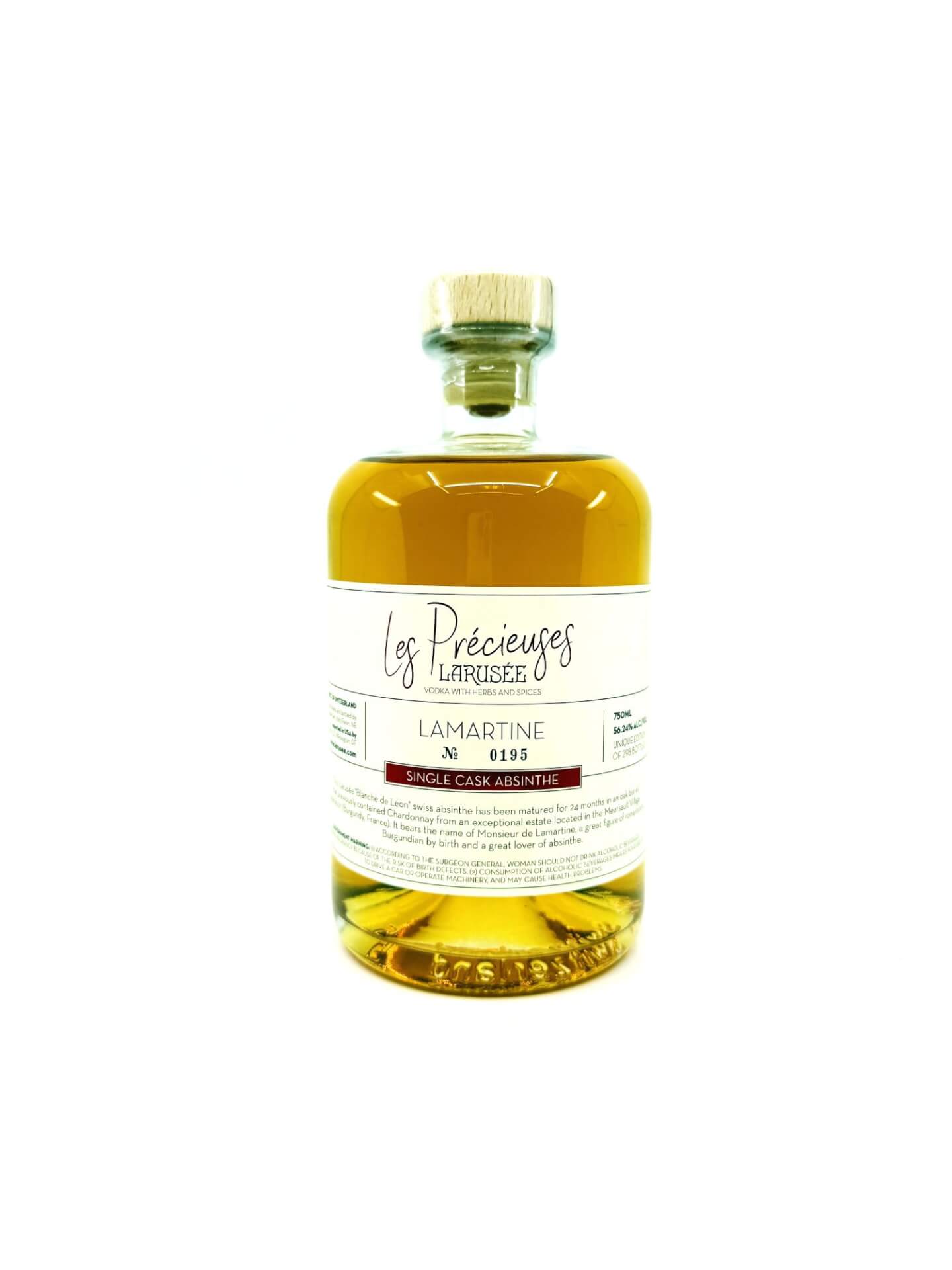 Larusee Swiss Single Cask Absinthe 'Lamartine'