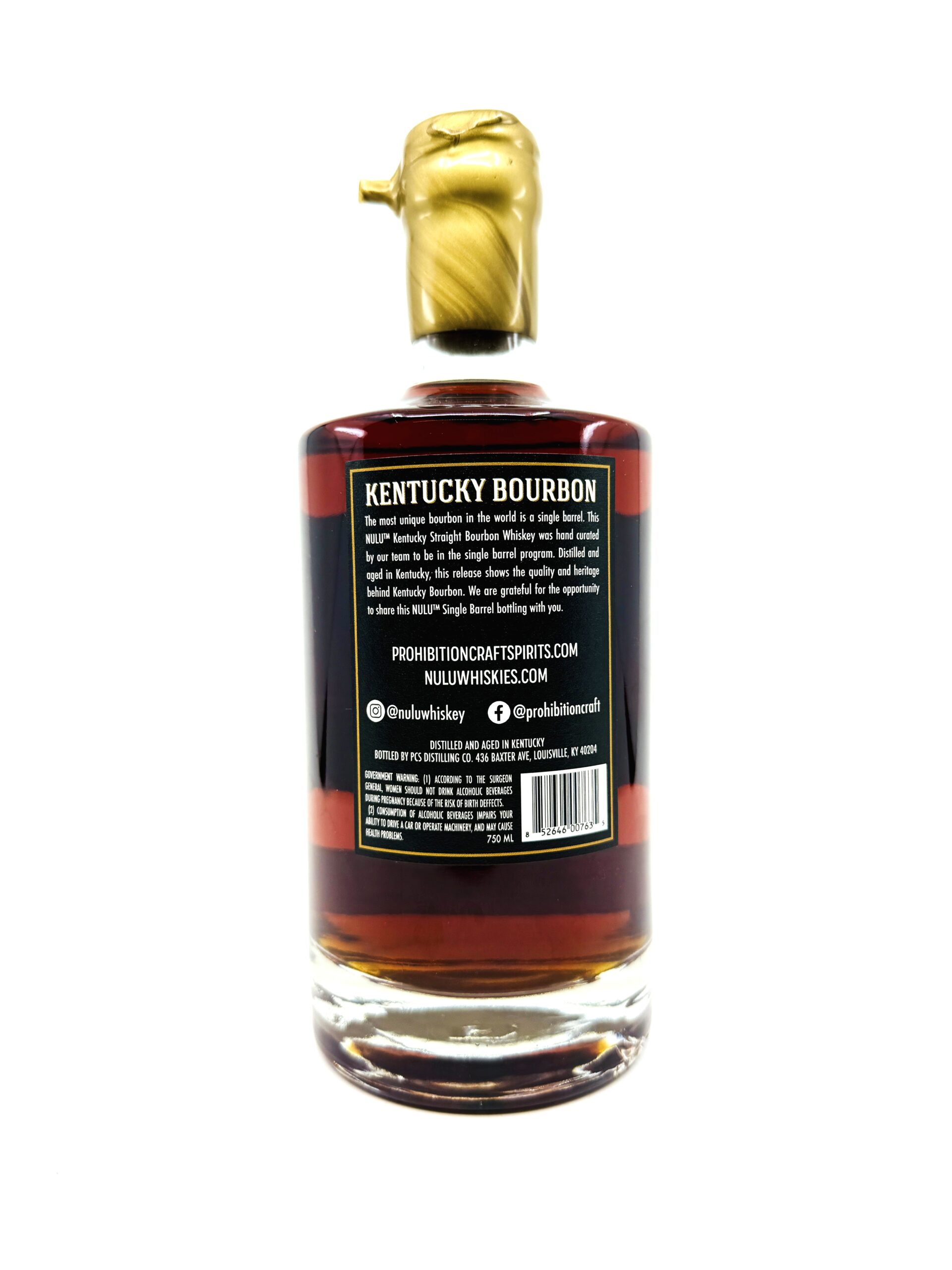 Nulu Kentucky 7 Year Bourbon - 9th Floor Single Barrel KY 192