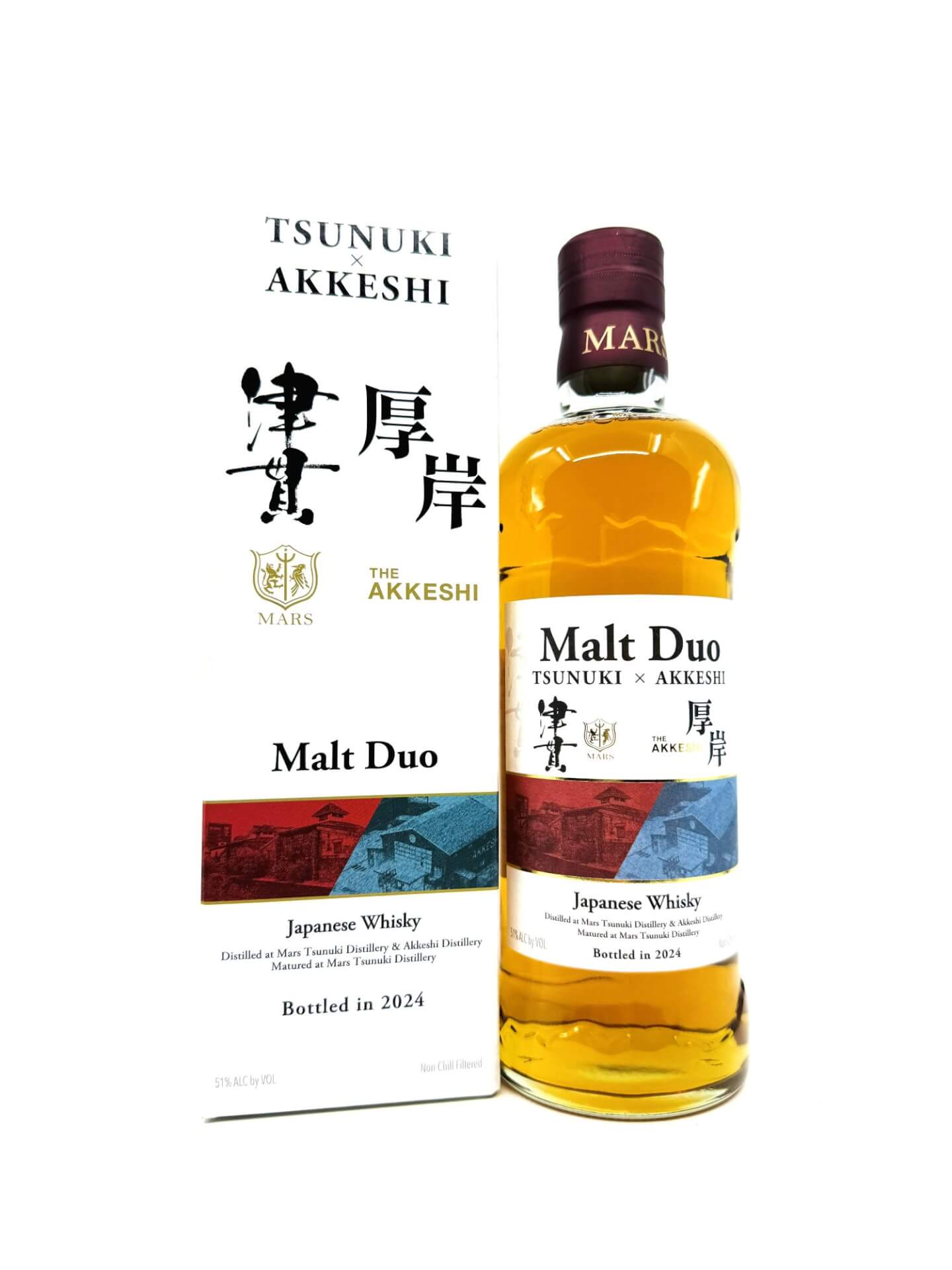 Mars Tsunuki & The Akkeshi Malt Duo Blended Malt - Tsunuki Aging