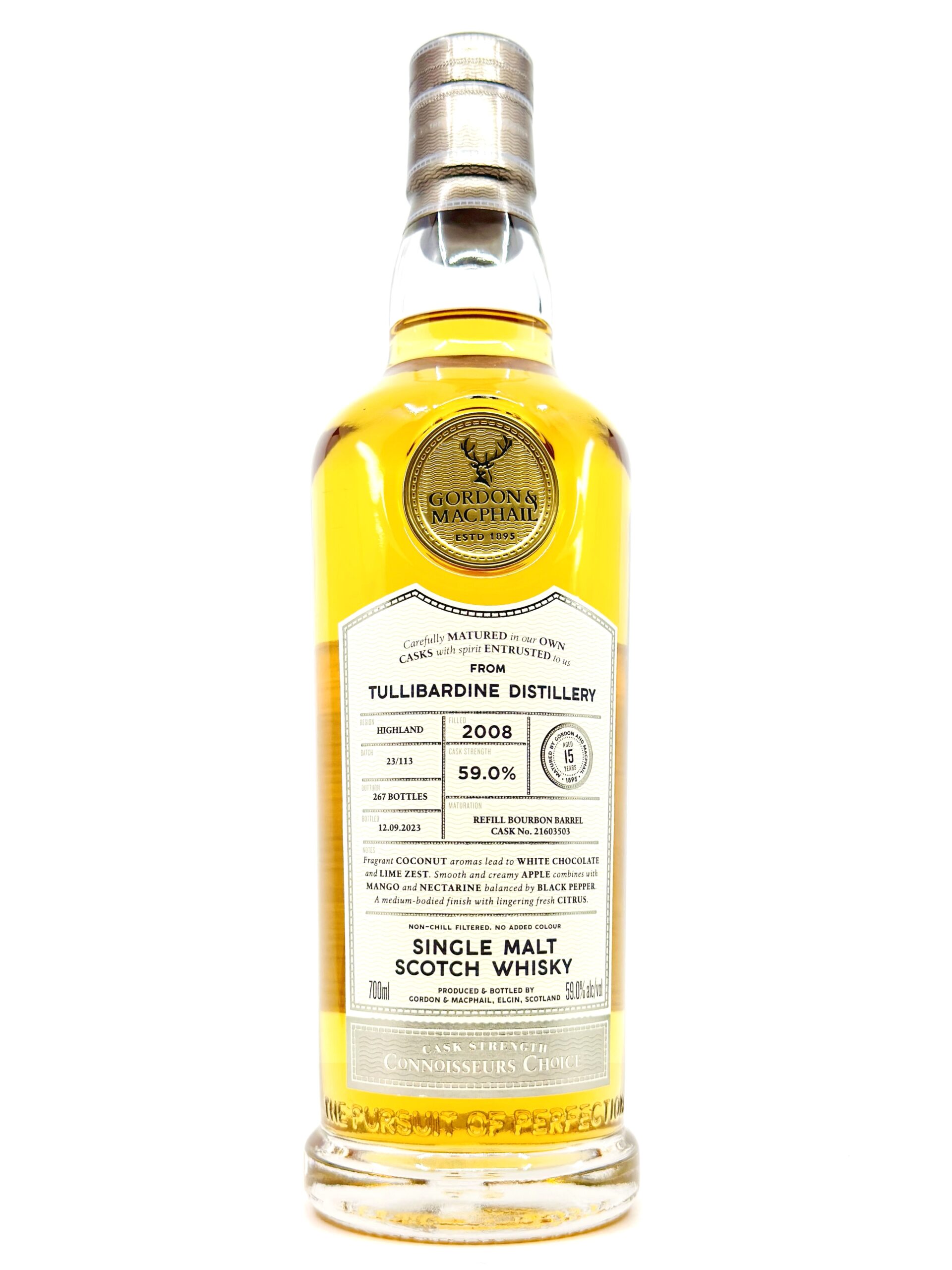 Gordon & MacPhail Tullibardine 15 Year Connoisseurs Choice