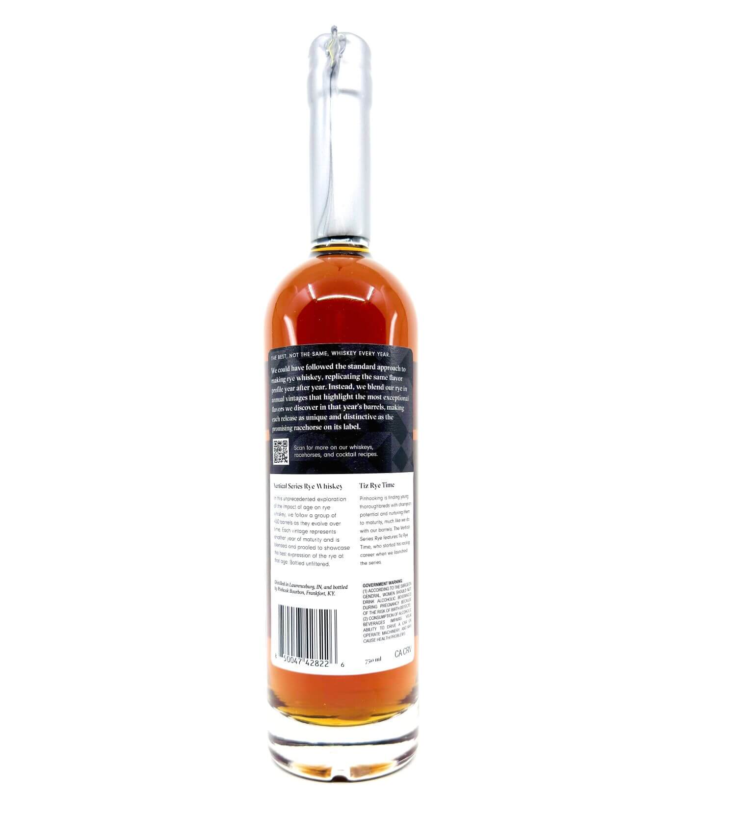 Pinhook Vertical Series 9YR Straight Rye