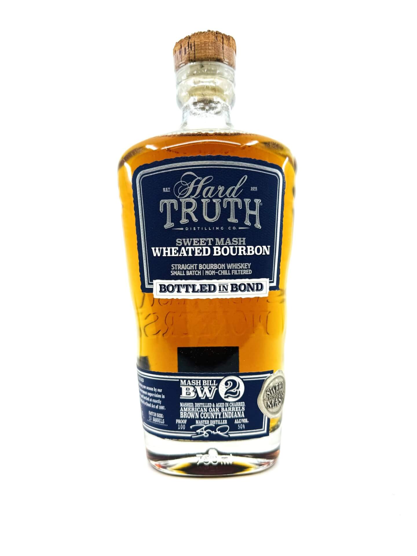 Hard Truth Sweet Mash Wheated Bottled in Bond Bourbon