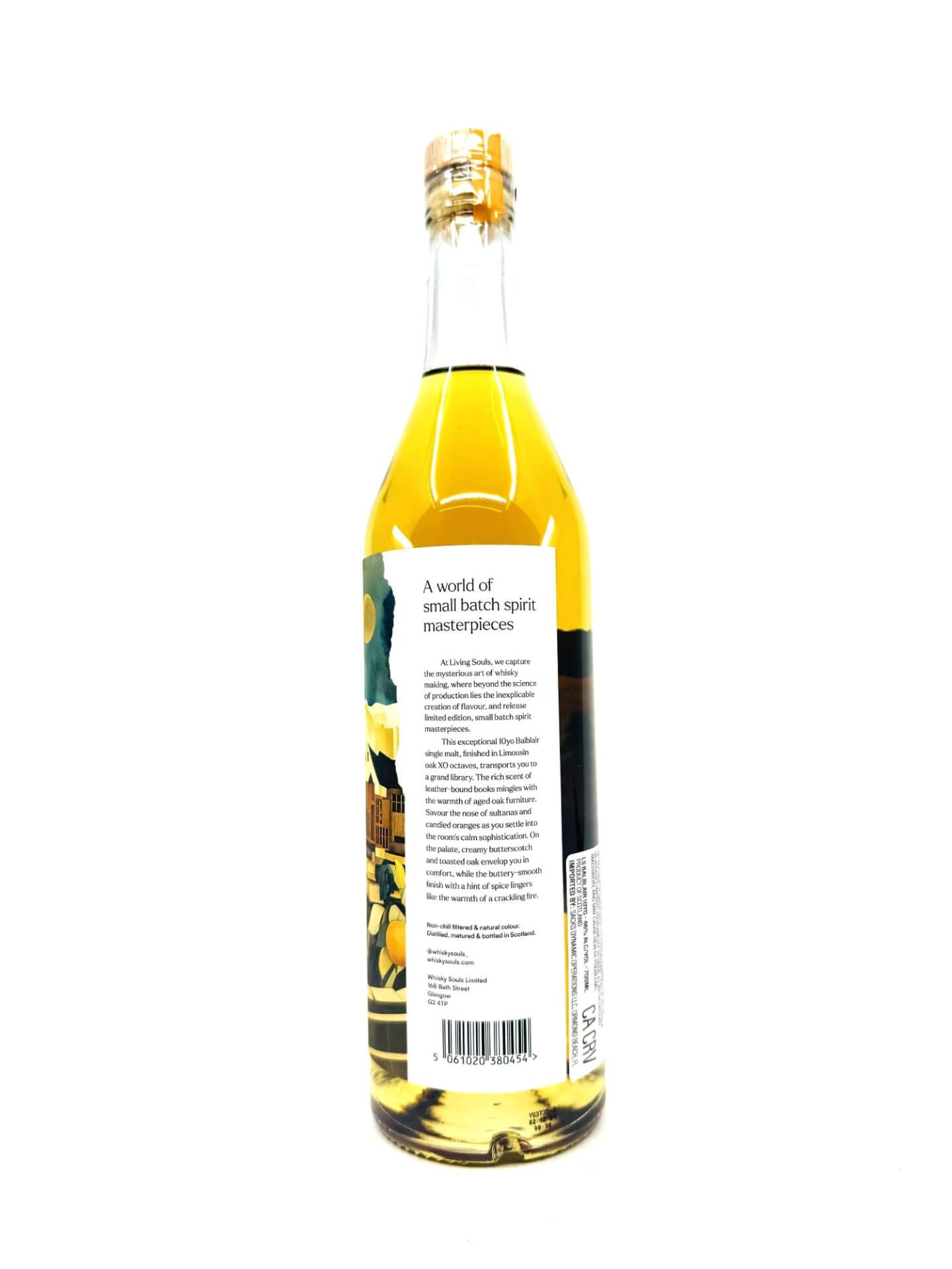 Living Souls 10YR Balblair Single Malt Scotch