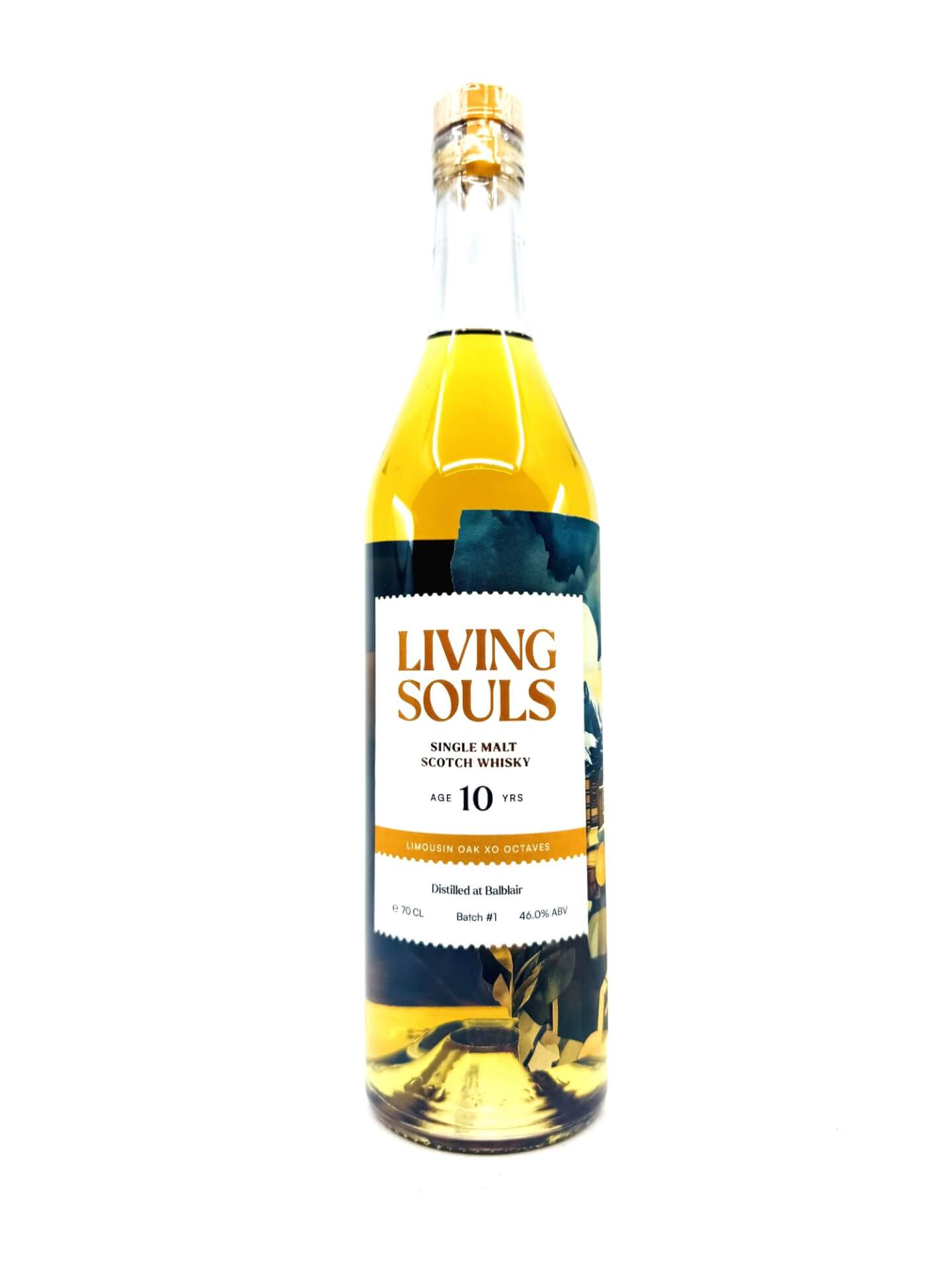 Living Souls 10YR Balblair Single Malt Scotch