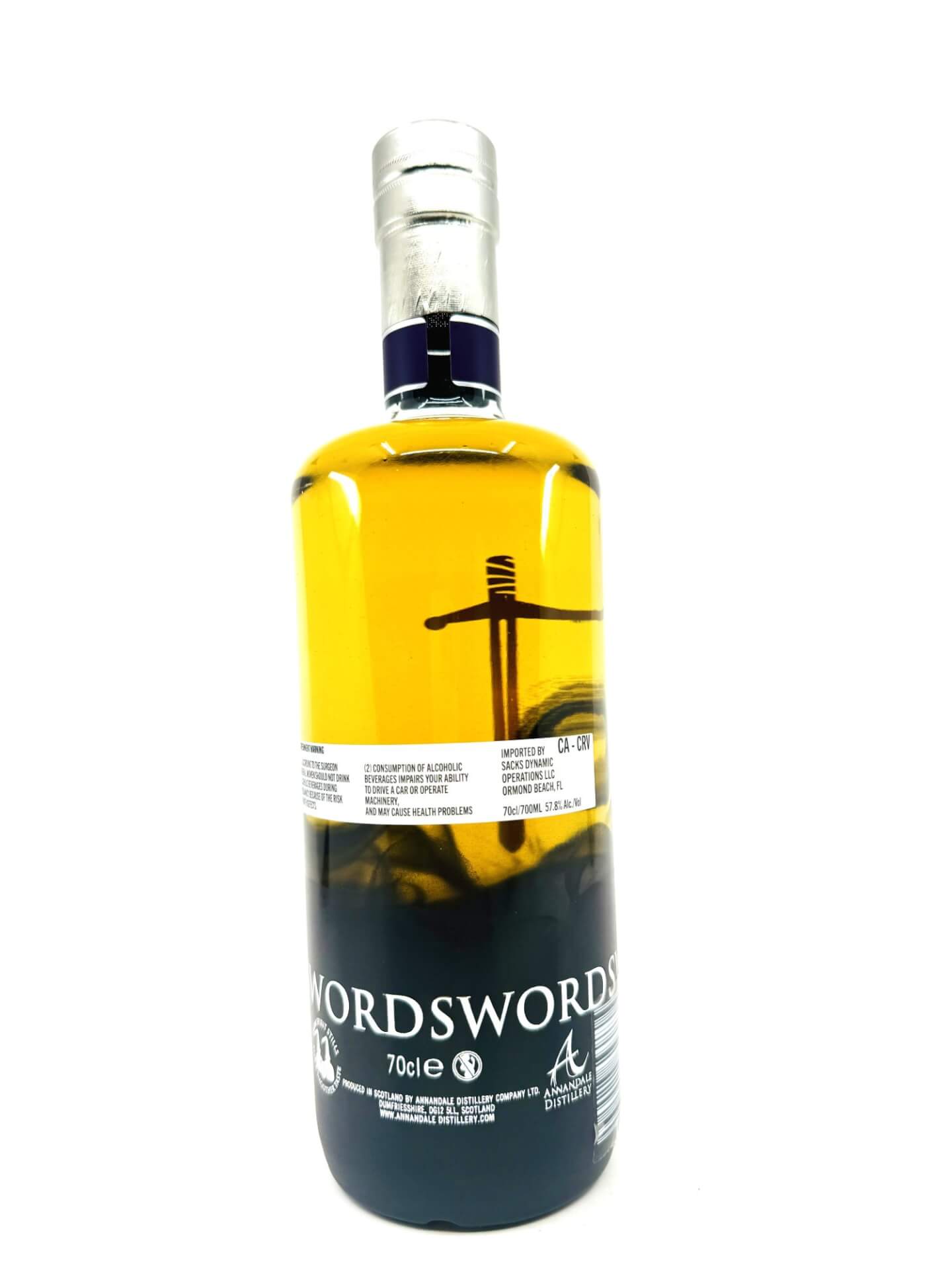 Annandale Man O'Sword Single Cask 483 Single Malt Scotch