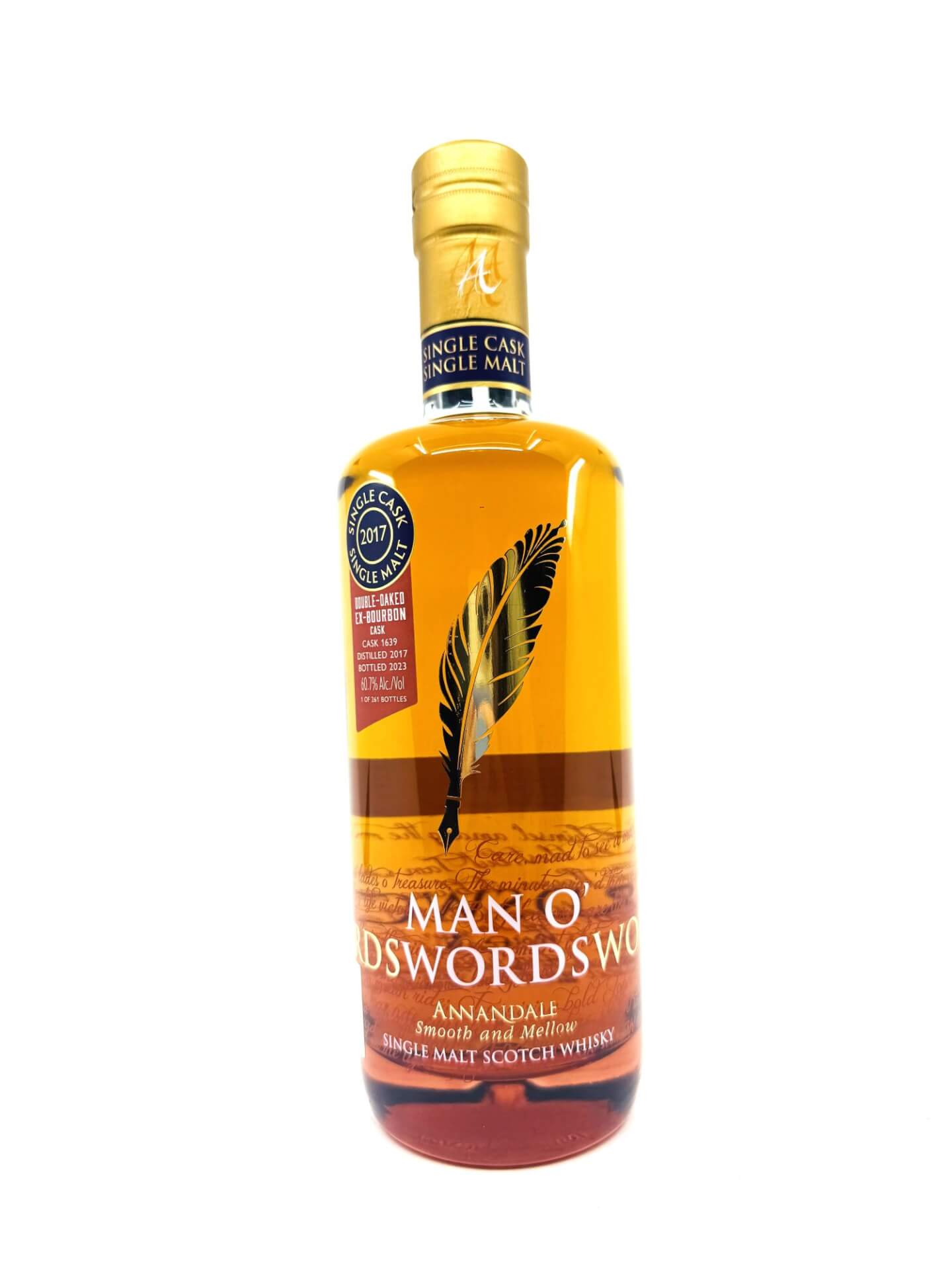 Annandale Man O'Words Single Cask 1639 Single Malt Scotch