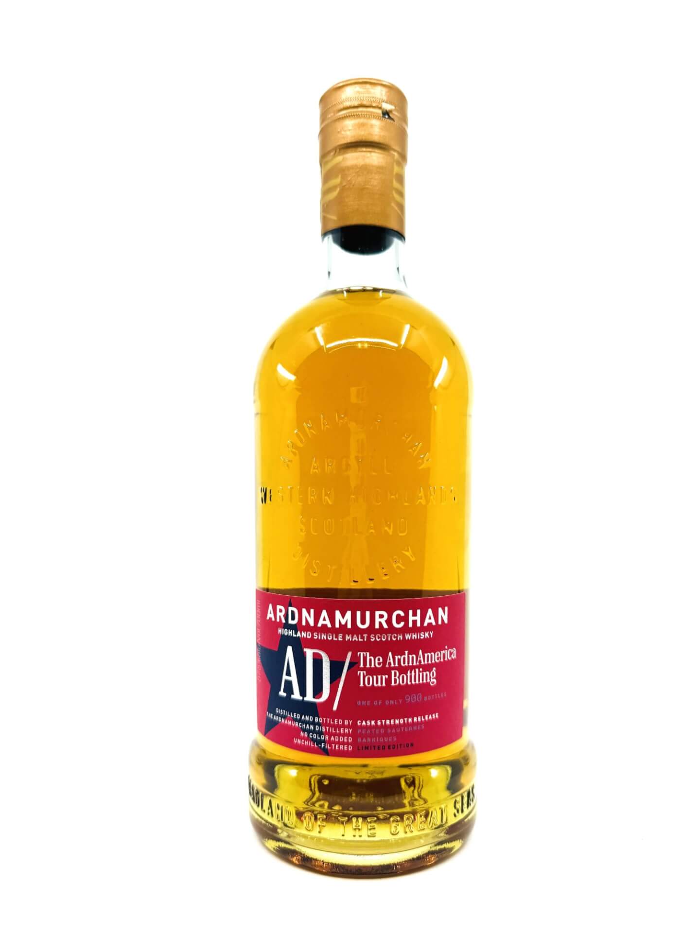 Ardnamurchan AD/ ArdnAmerica Peated Sauternes Single Malt Scotch