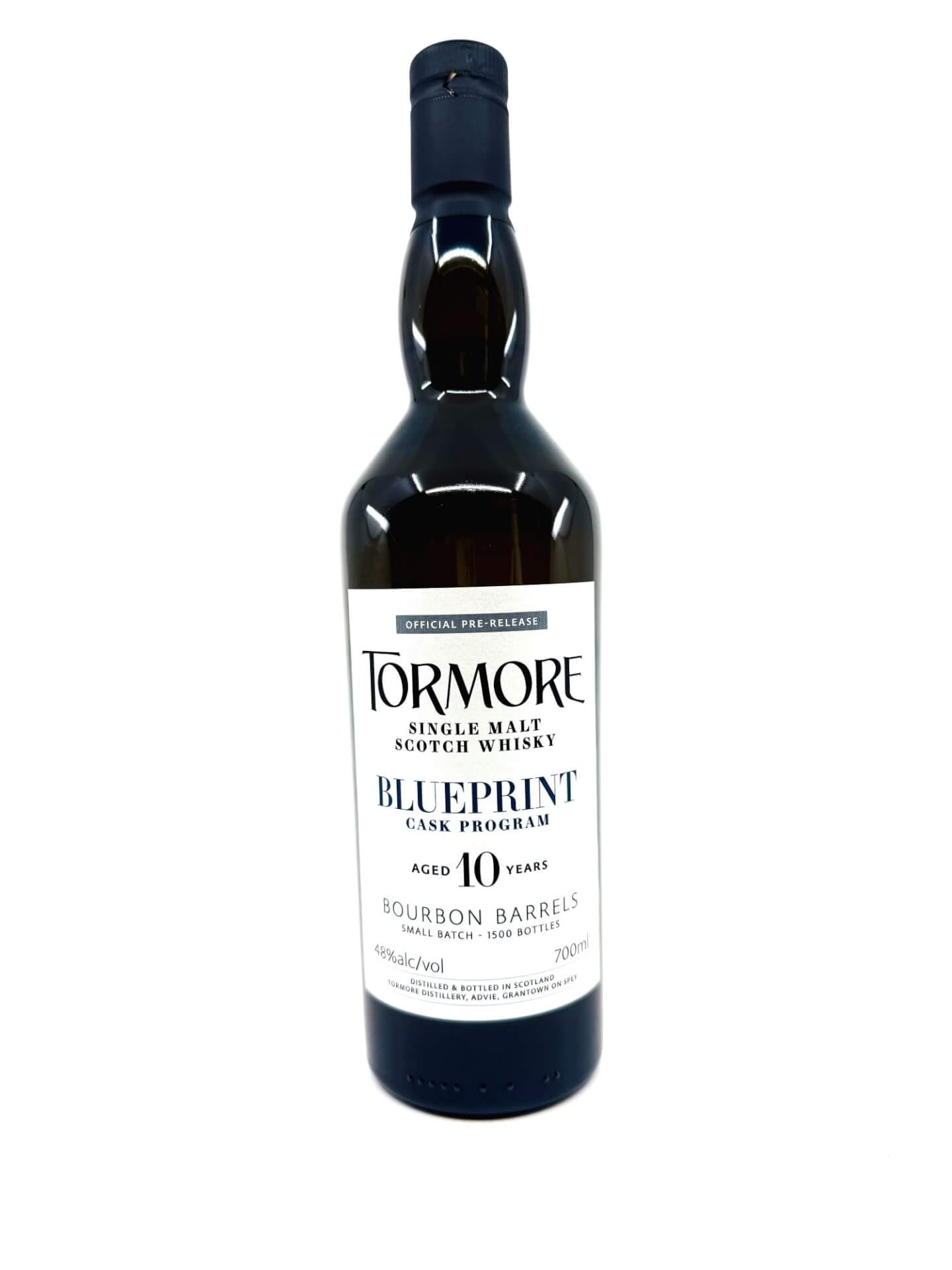 Tormore Blueprint Cask Program 10YR Bourbon Barrels Single Malt Scotch