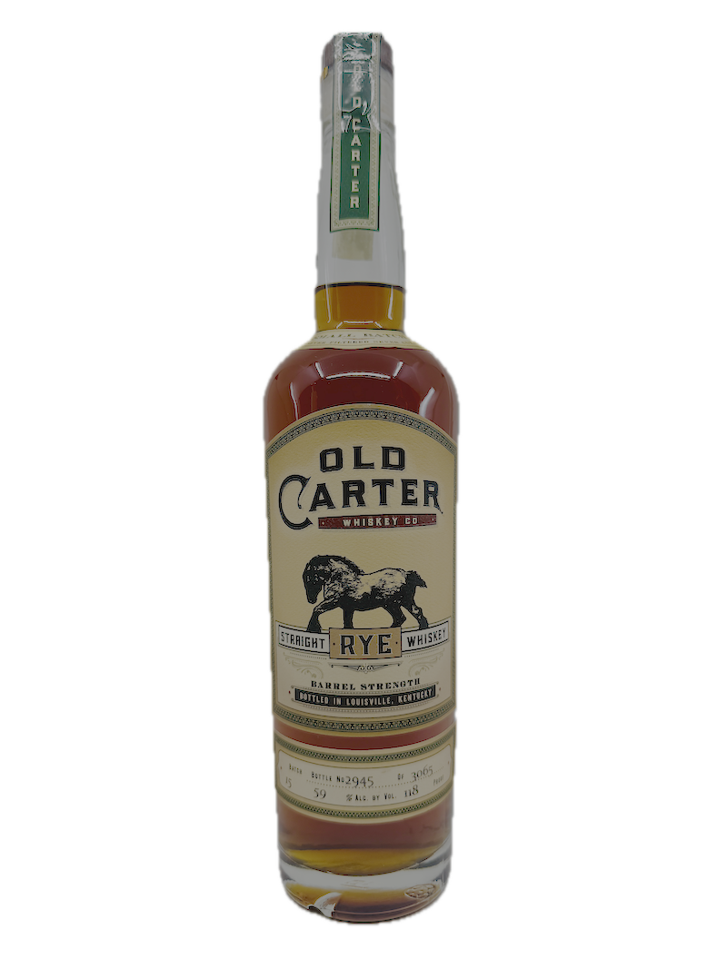 Old Carter Rye Whiskey Batch 15