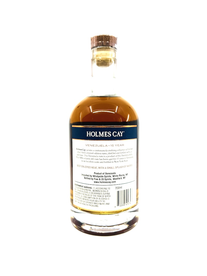 Holmes Cay Venezuela 15 Year Old Single Cask Rum