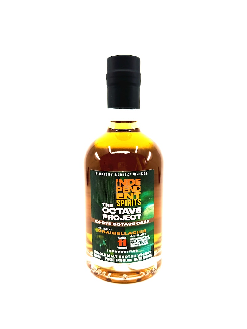 Independent Spirits Octave Project 11YR Craigellachie Rye Cask