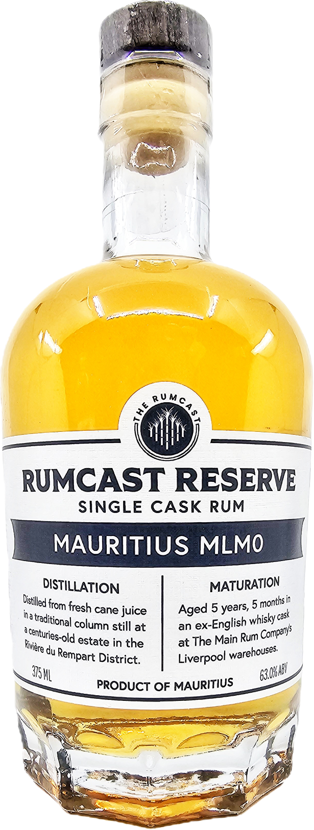 Rumcast Reserve Mauritius MLMO 5YR Single Cask Rum