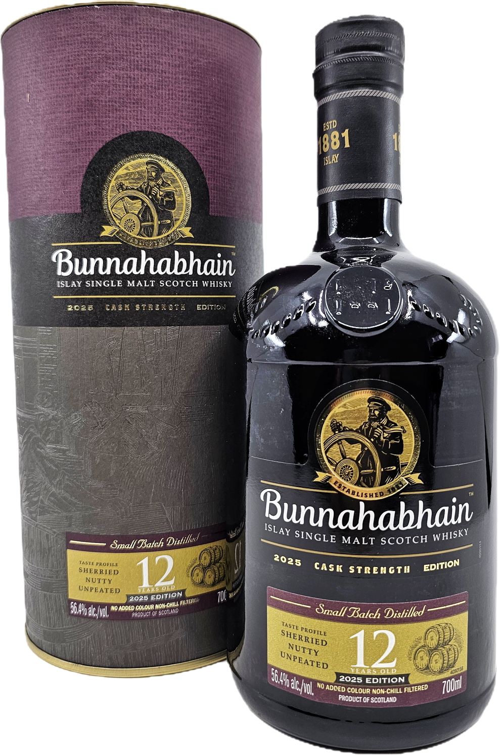 Bunnahabhain 12YR Cask Strength 2025 Edition Single Malt Scotch