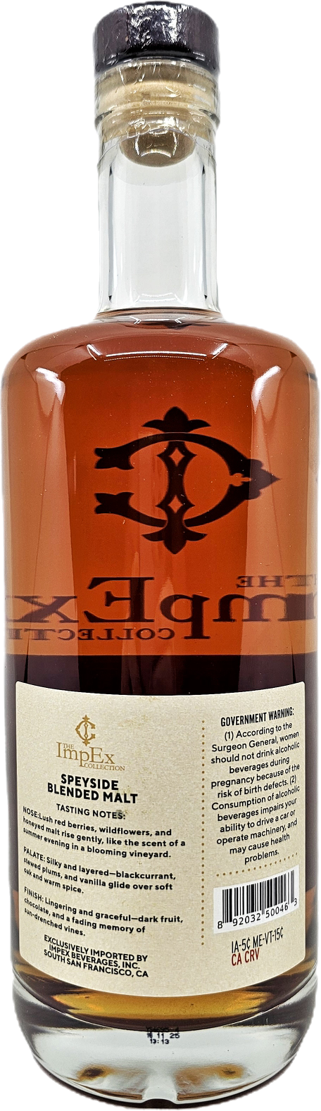The ImpEx Collection Burnside 14YR Blended Malt Scotch