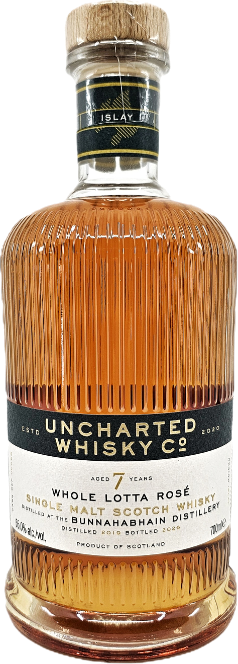 Uncharted Bunnahabhain 'Whole Lotta Rose' 7YR Single Malt Scotch