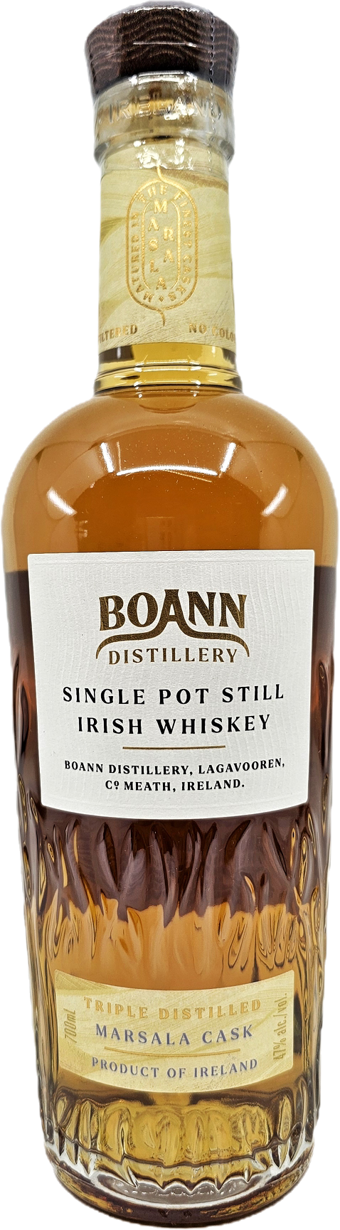 Boann Marsala Cask Single Pot Still Irish Whiskey