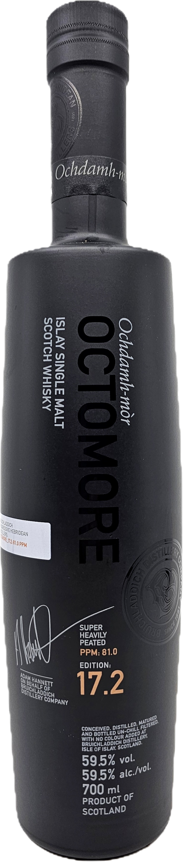 Bruichladdich Octomore Edition 17.2 Single Malt Scotch