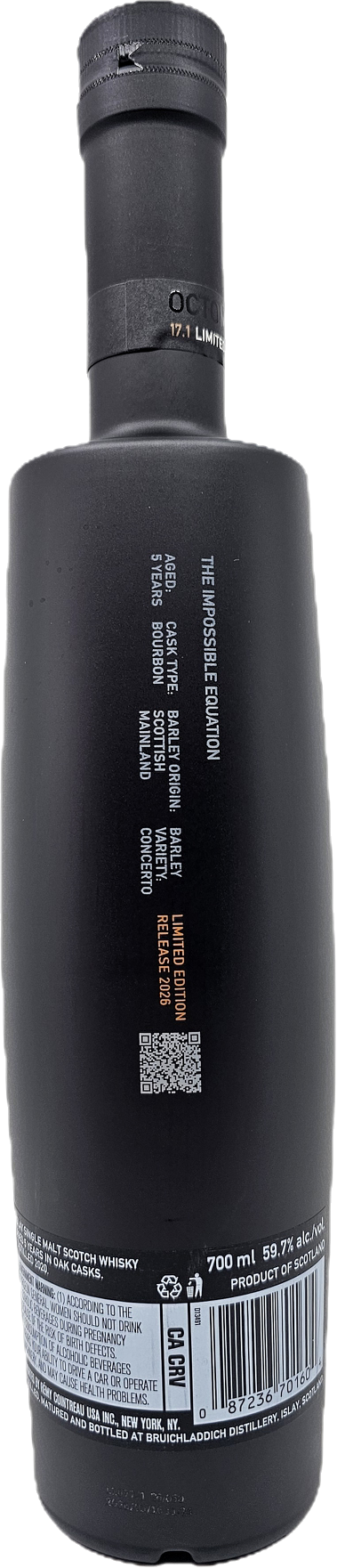 Bruichladdich Octomore Edition 17.1 Single Malt Scotch