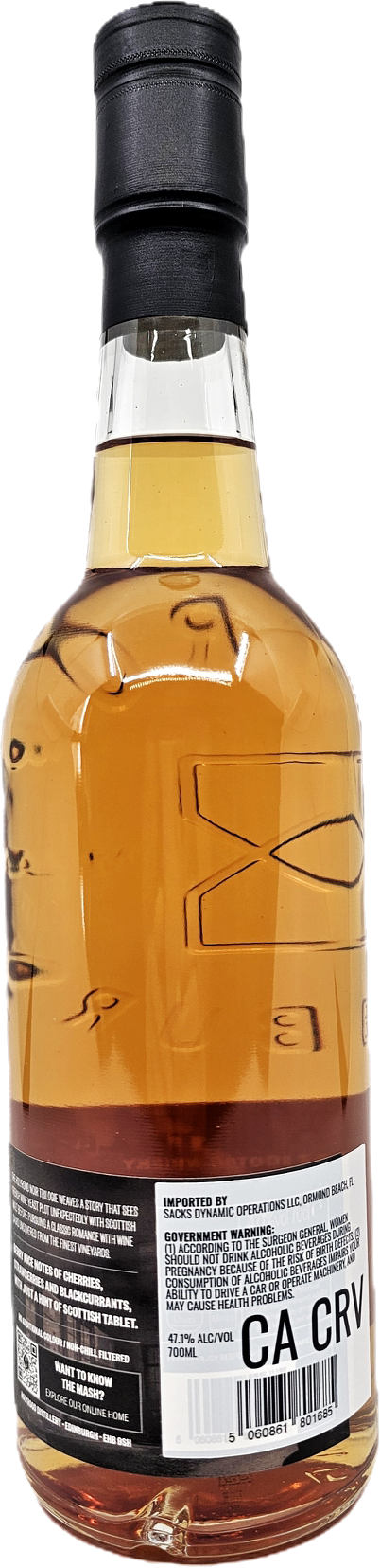 Holyrood Distillery Noir Collection Bordeaux Single Malt Scotch