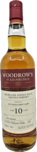 Woodrow’s of Edinburgh Clynelish 10YR Single Malt Scotch