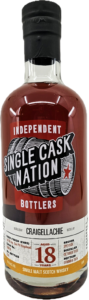 Single Cask Nation Craigellachie 18YR PX Finish Single Malt Scotch