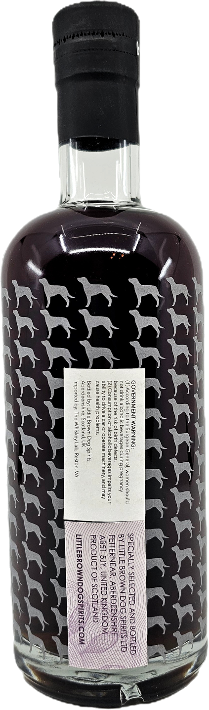 Little Brown Dog Jura 17YR Double Sherry Matured Single Malt Scotch