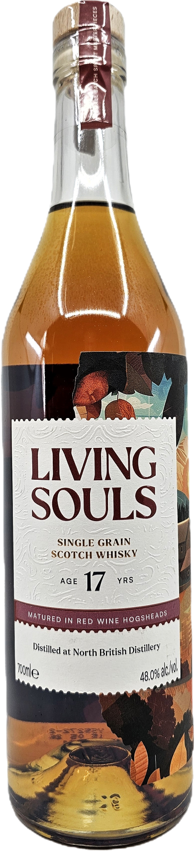 Living Souls 17YR North British Single Grain Scotch Whisky
