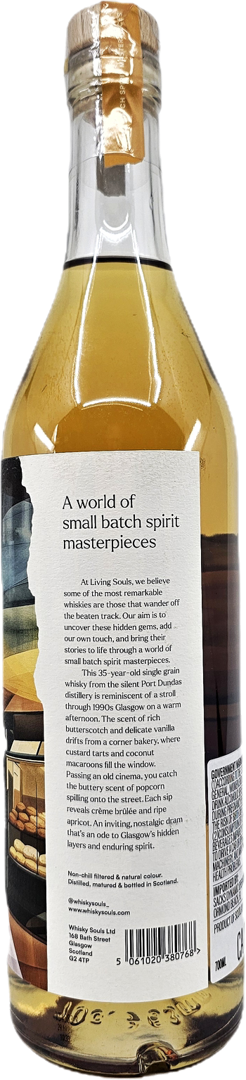 Living Souls 35YR Port Dundas Single Grain Scotch Whisky